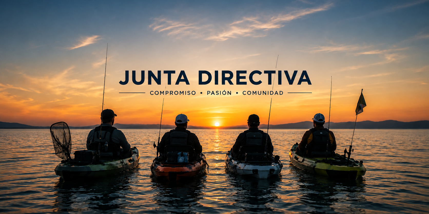Junta Directiva de la Associació Pesca Kayak Barcelona