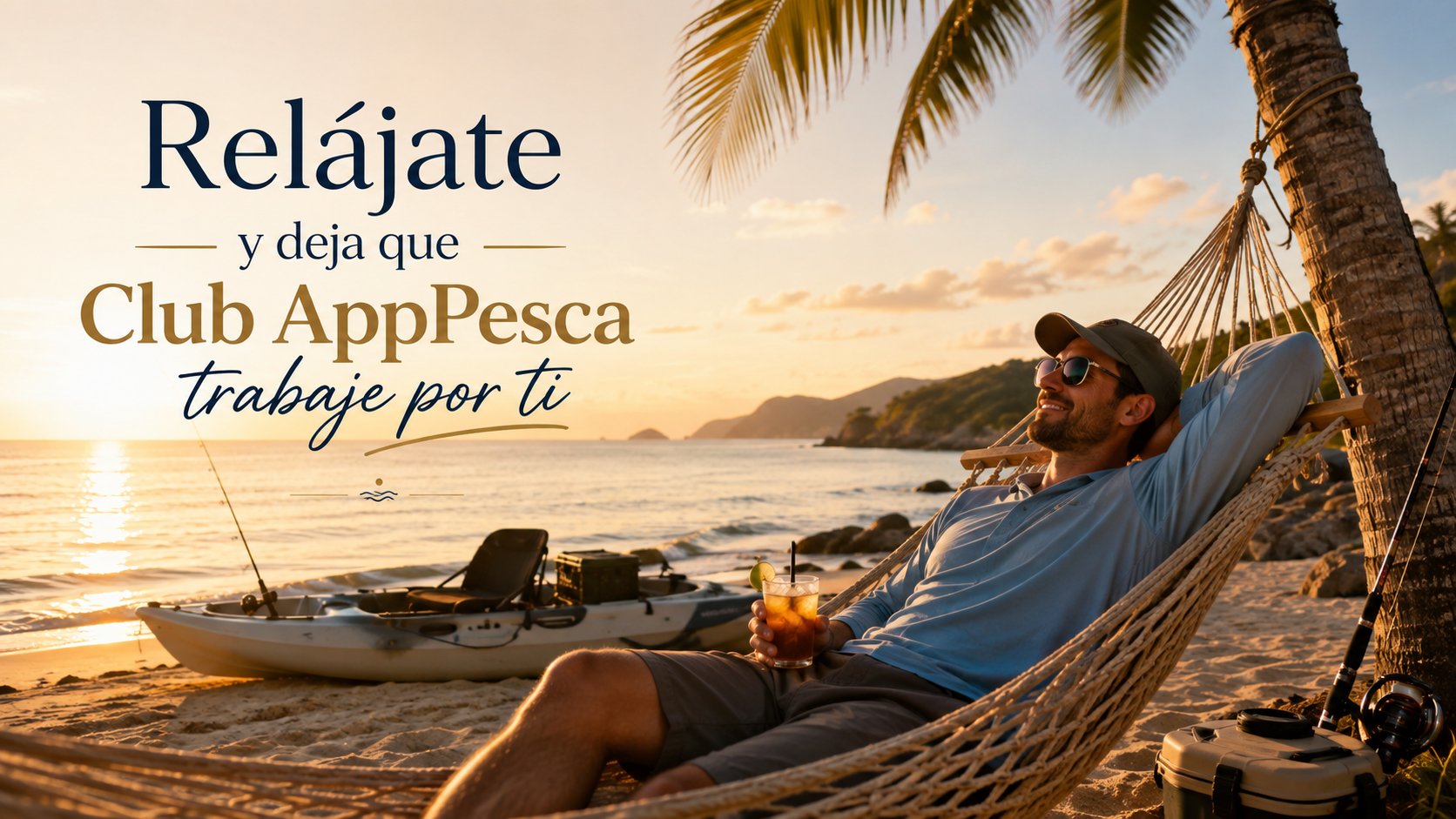 Relájate y deja que Club AppPesca trabaje por ti